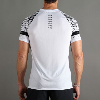 Endless Feisty Geo witte shirt