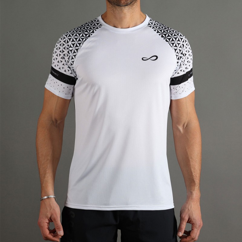 Endless Feisty Geo witte shirt Endless Feisty Geo witte shirt