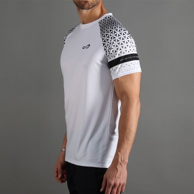 Endless Feisty Geo witte shirt