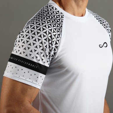 Endless Feisty Geo witte shirt