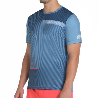 Bullpadel Carino schaduwblauwe t-shirt
