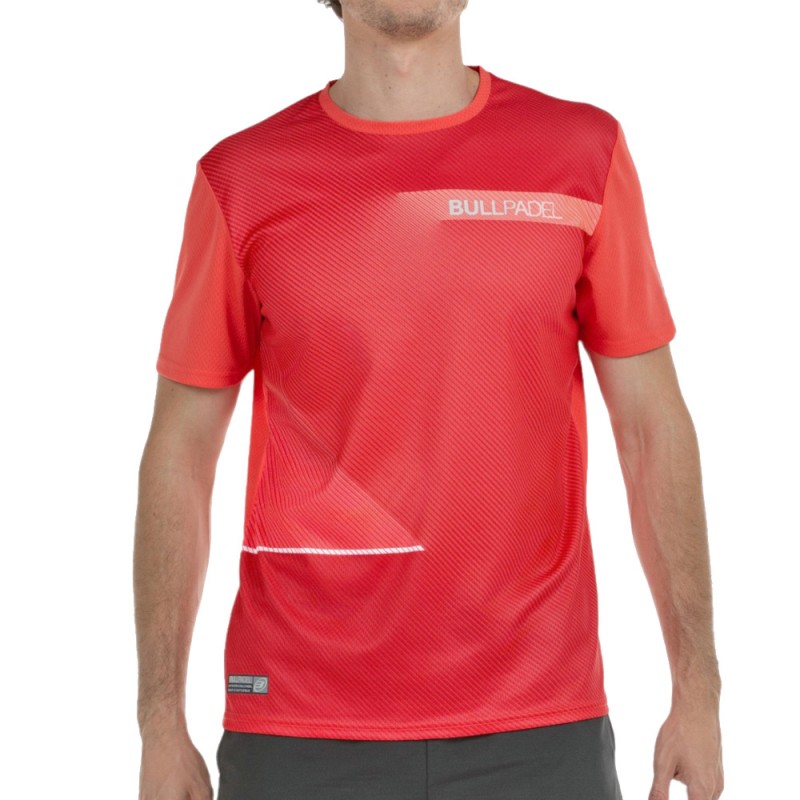 Bullpadel Carino frambozenkleurig t-shirt