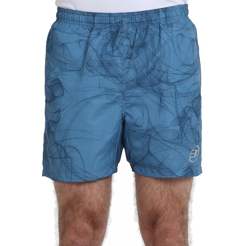 Bullpadel Coiris blauwe schaduw short Bullpadel Coiris blauwe schaduw short