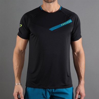 Endless Tracer zwarte olie T-shirt