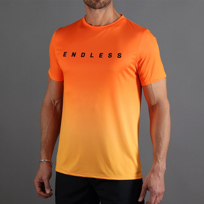 Endless Ace Degrade oranje t-shirt Endless Ace Degrade oranje t-shirt
