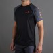 Endless Feisty Iconic T-shirt zwart oranje