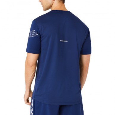 Asics Icon SS Top blauw t-shirt