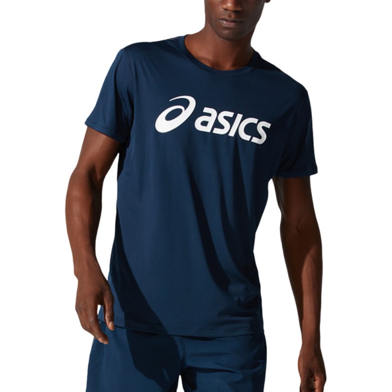 Asics Core Top performance donkerblauwe t-shirt