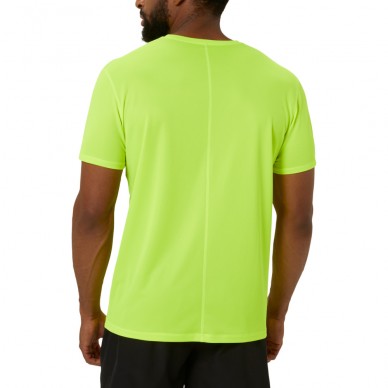Asics Core Top performance fluorgeel t-shirt