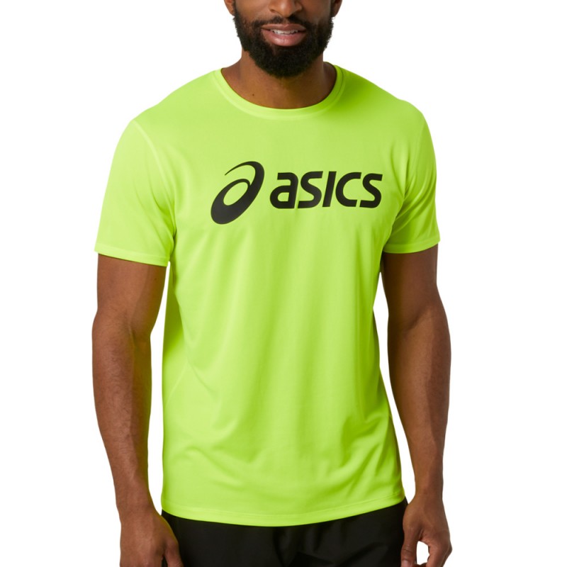 Asics Core Top performance fluorgeel t-shirt Asics Core Top performance fluorgeel t-shirt