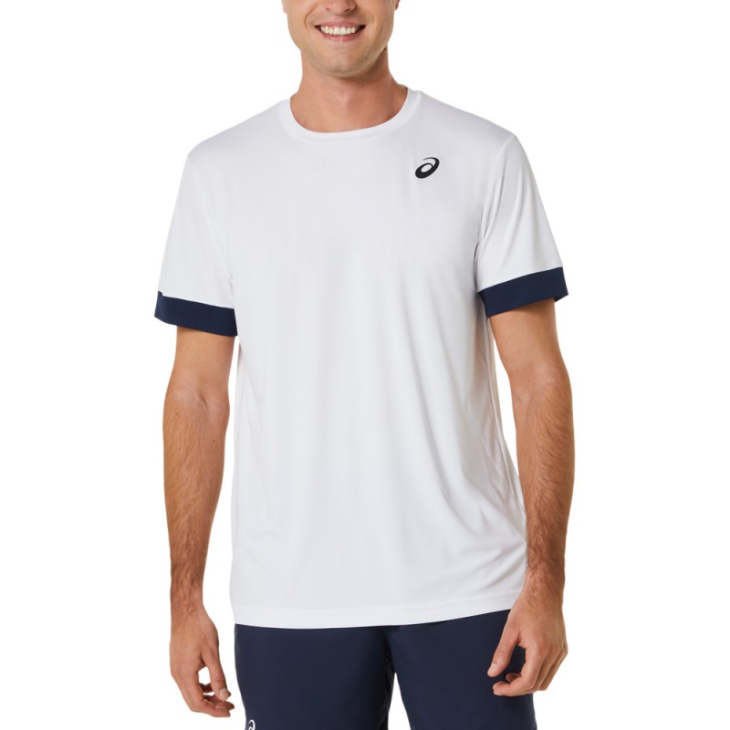 Asics Court SS Top wit t-shirt Asics Court SS Top wit t-shirt