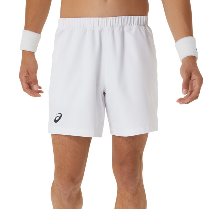 Pantalon Asics Court M 7IN Briljant Wit Pantalon Asics Court M 7IN Briljant Wit