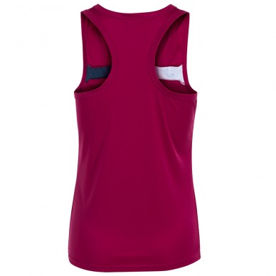 Joma Court karmozijnrode marineblauwe t-shirt