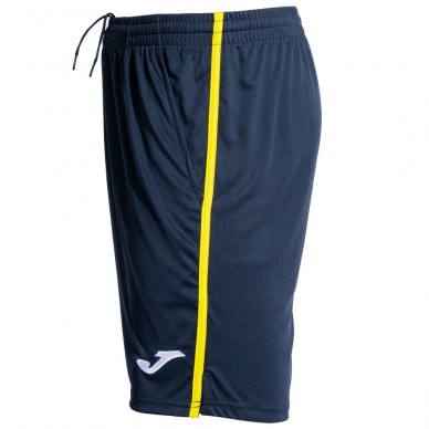 Short Joma Open III marine geel