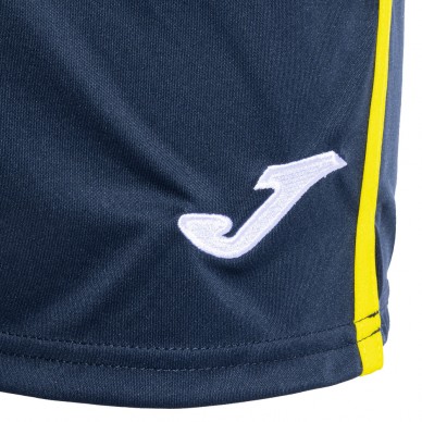 Short Joma Open III marine geel