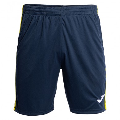 Short Joma Open III marine geel