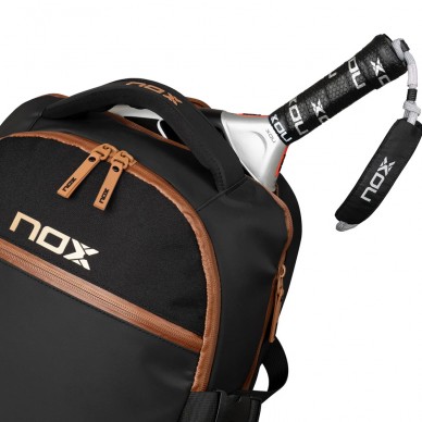 Nox backpack Luxury Open Series zwarte bruine