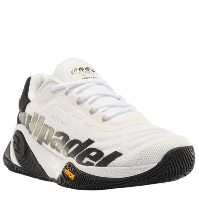 Bullpadel Vertex Vibram 24I white black heren 2024