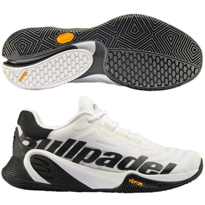 Bullpadel Vertex Vibram 24I white black heren 2024 Bullpadel Vertex Vibram 24I white black heren 2024
