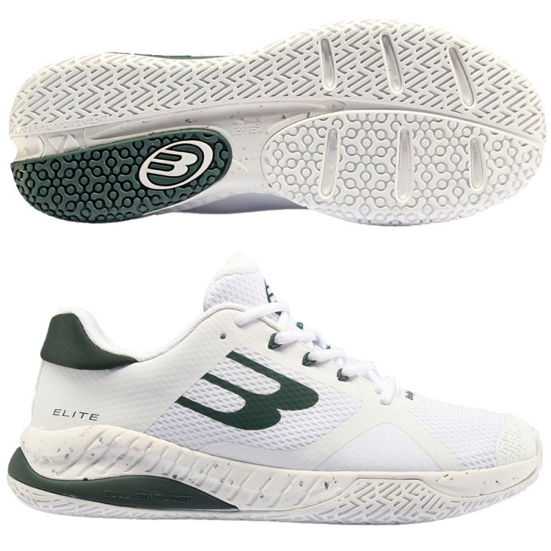 Bullpadel Elite 24I white green dames 2024 Bullpadel Elite 24I white green dames 2024