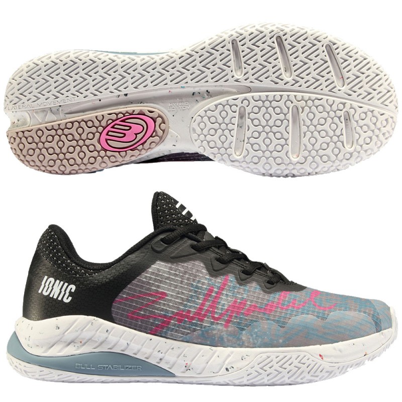 Bullpadel Ionic Woman 24I black light grey dames 2024 Bullpadel Ionic Woman 24I black light grey dames 2024