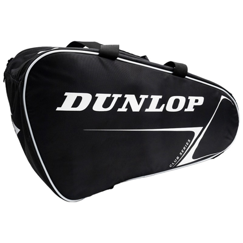 Dunlop padeltas Club zwart zilver 2024 Dunlop padeltas Club zwart zilver 2024