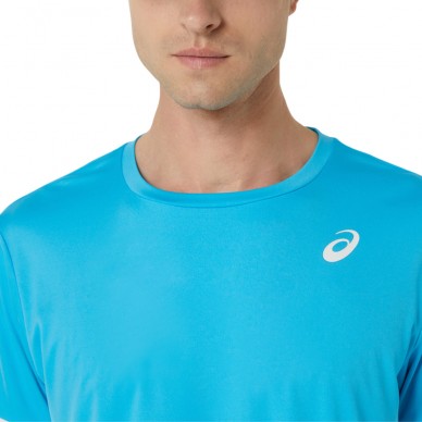 Asics Men Court SS Top blauw t-shirt