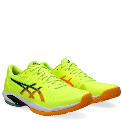 Asics Solution Swift FF 2 Padel yellow orange heren 2024