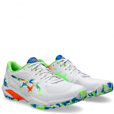 Asics Solution Swift FF 2 Padel L.E white multicolour heren 2024