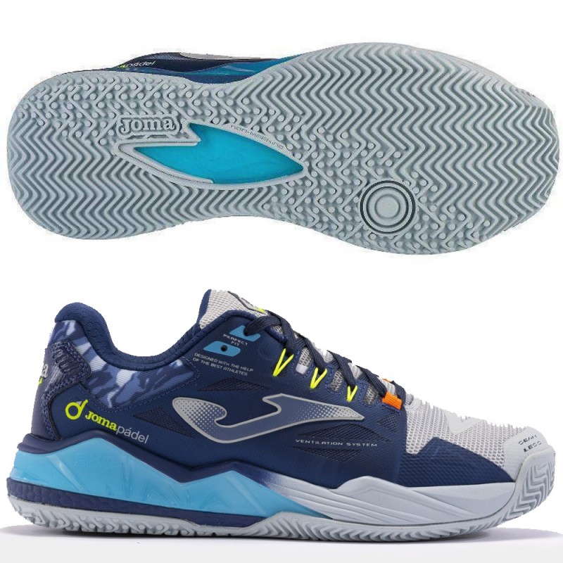 Joma Spin Men 2405 blue petrol heren 2024 Joma Spin Men 2405 blue petrol heren 2024