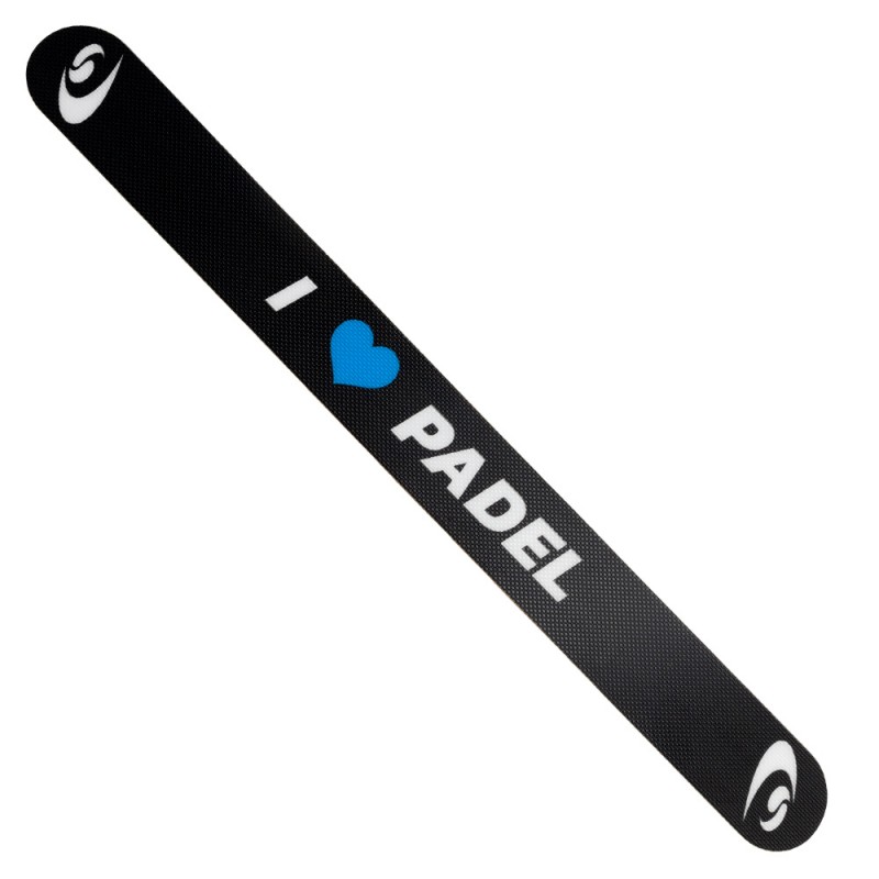 Dreampadel beschermer I love padel zwart Dreampadel beschermer I love padel zwart