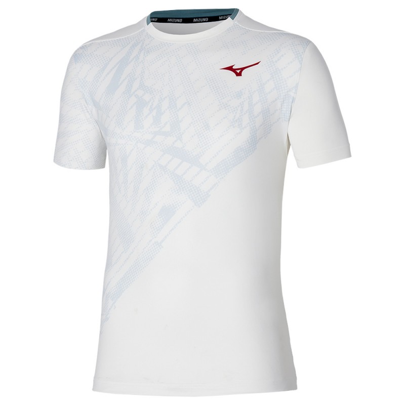 Mizuno Tennis Mug Shadow Graphic Tee wit t-shirt