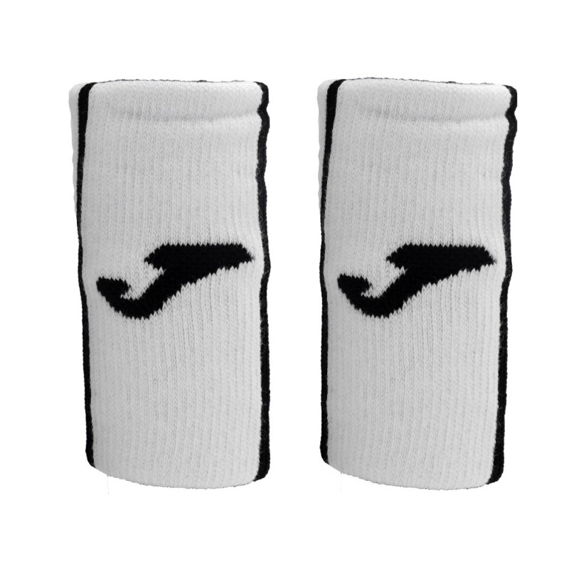 Joma polsbandjes lange wit zwart Joma polsbandjes lange wit zwart