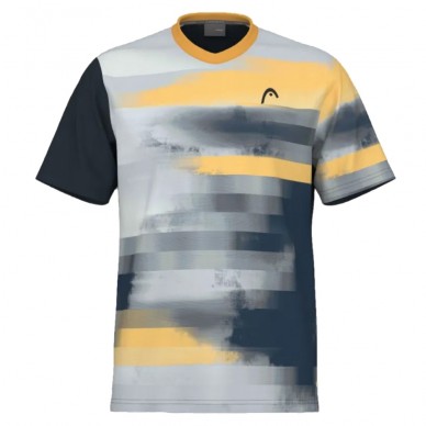 Head Topspin marineblauwe t-shirt