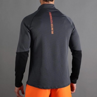 Endless Epic II titanium oranje sweatshirt