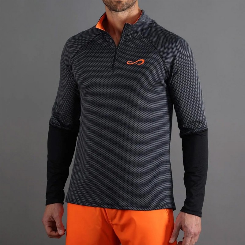 Endless Epic II titanium oranje sweatshirt Endless Epic II titanium oranje sweatshirt
