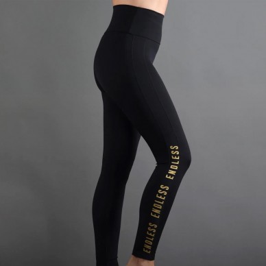 Endless Syncro zwarte gouden tight