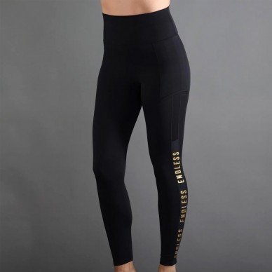 Endless Syncro zwarte gouden tight