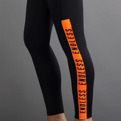 Endless Syncro zwarte oranje tights