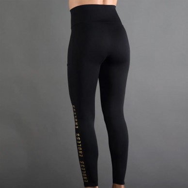 Endless Syncro zwarte oranje tights