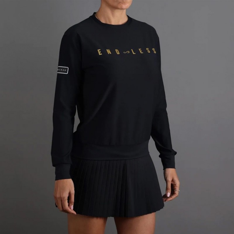 Endless Inner Tech II zwart sweatshirt Endless Inner Tech II zwart sweatshirt