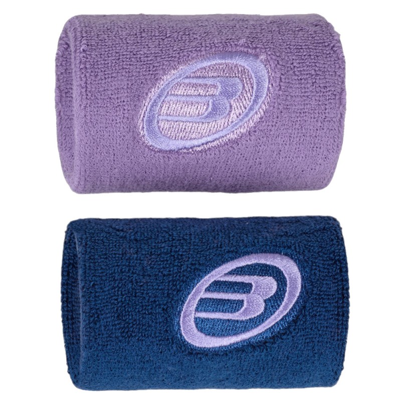 Bullpadel polsbandjes BPMU2405 I malva blauwe nacht