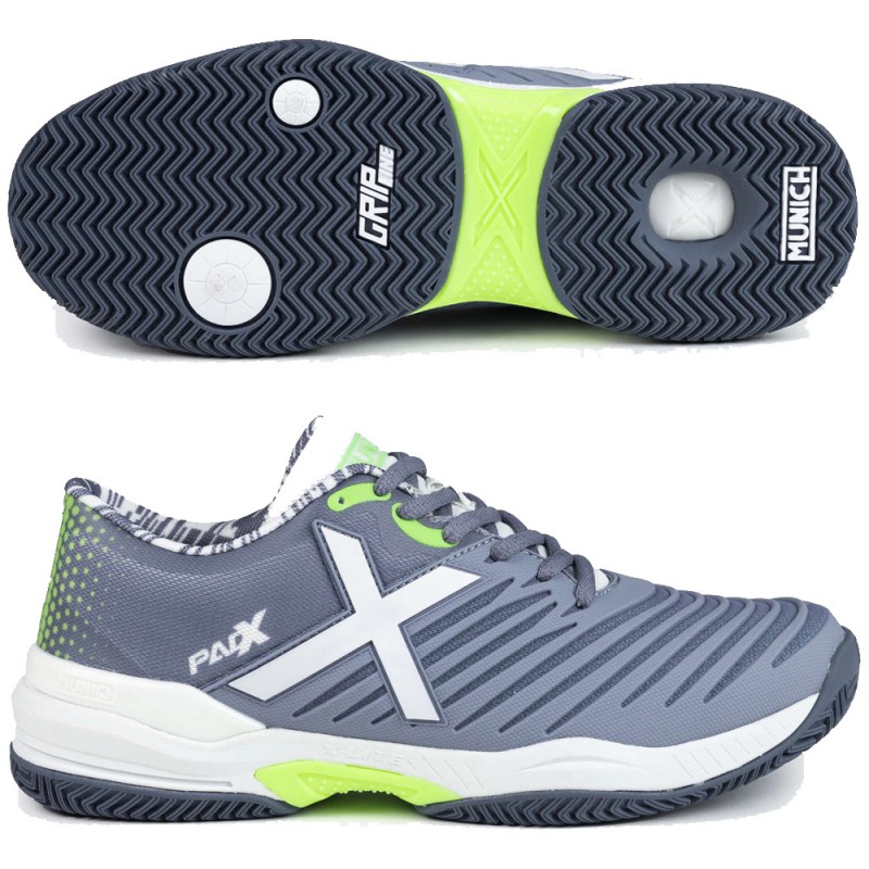 Munich Padx 49 Padel grey heren 2024 Munich Padx 49 Padel grey heren 2024