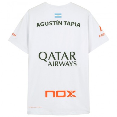 Nox At10 Agustin Tapia wit t-shirt