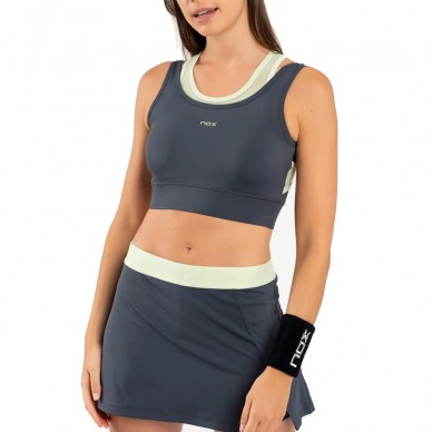 Nox Sport Pro donkergrijs Top sportbeha