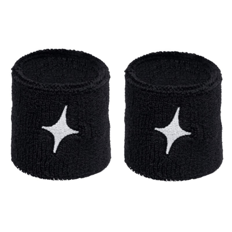 Star Vie polsbandjes Star zwarte met wit logo Star Vie polsbandjes Star zwarte met wit logo
