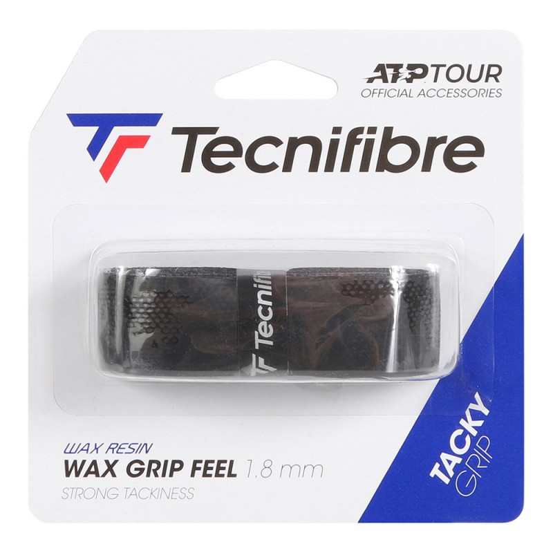 Tecnifibre Grip Wax Feel zwart Tecnifibre Grip Wax Feel zwart