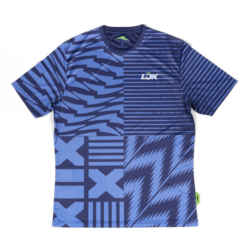 Lok Multiskin blauw T-shirt Lok Multiskin blauw T-shirt