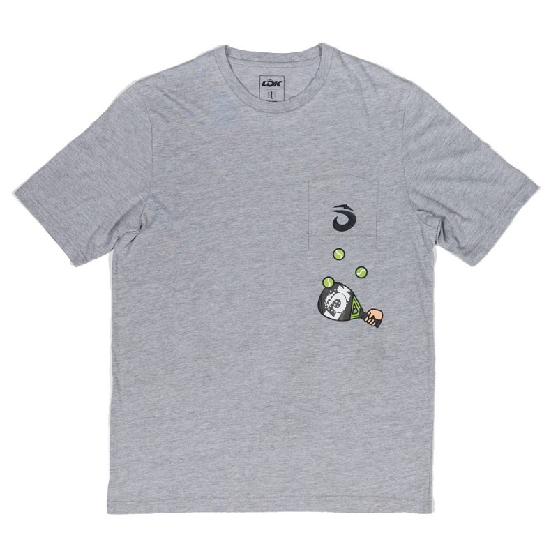 Lok The Juggler M grijze T-shirt