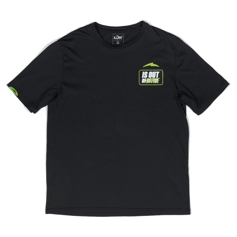 Lok Out Of Office By Mr. M zwarte T-shirt